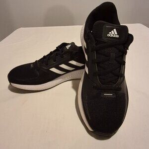 Adidas Run Falcon 2.0 Black & White Athletic Sneakers Women's Size 11